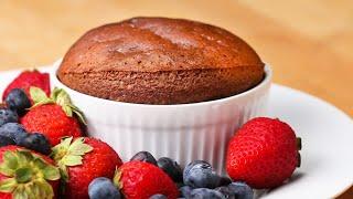 2-Ingredient Chocolate Soufflé