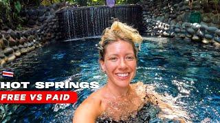 Hot Springs in La Fortuna, Costa Rica | Free Vs PAID - Tourist guide | Budget | Tips