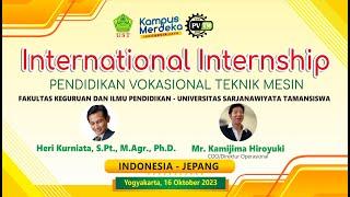 Internasional Internship Pendidikan Vokasional Teknik Mesin - UST