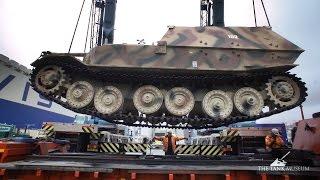 Elefant Tank Arrives For New Exhibition | The Tank Museum