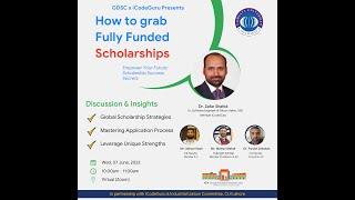 How to Grab Fully Funded Scholarships in USA 2023 | COMSATS Lahore | iCodeGuru