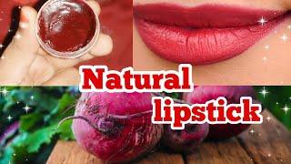 DIY lip balm at home|beatroot lipstick|no beeswax |no butter|no waslin