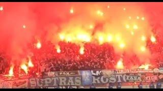 Hansa Pyroshow in Magdeburg (1.FC Magdeburg - Hansa Rostock 1:1 | 3.Liga)