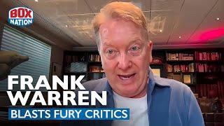 Frank Warren Has It Out After EXPLOSIVE ROW With Simon Jordan On Tyson Fury