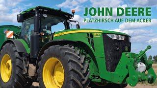 John Deere - Platzhirsch auf dem Acker (Traktor Doku, JOHN DEERE, Technik, Dokumentation Deutsch)