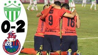 Antigua vs Municipal 0-2 GOLES y RESUMEN | Apertura J8