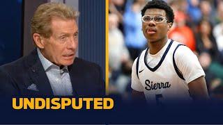 UNDISPUTED | Skip Bayless reveals what's impressive about Bryce James' latest highlight performance