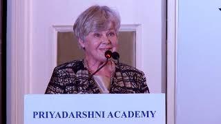 Ms. Elisabeth Rehn at Priyadarshni Academy's 34th Anniversary Global Awards