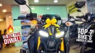 Diwali Dhamaka [TOP 7] New Bikes Under ₹2 Lakh On-road Price : Best For New Riders 