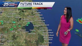 Wet weekend ahead across South Florida