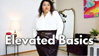 Elevated Basics | How To Level Up Your Basics For Fall | Oralia Martinez