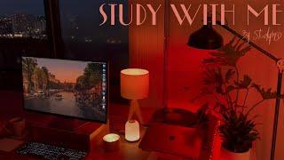 4-HOUR STUDY WITH ME  / Relaxing Piano/ Pomodoro 45