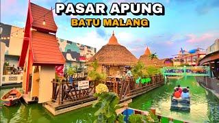 PASAR APUNG BATU MALANG, WISATA GRATIS BATU MALANG JELAJAH 6 NEGARA