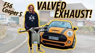 F56 Cooper S Remus VALVED EXHAUST Install - Crazy Difference!