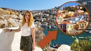 Wir bereisen die BUNTESTE Stadt Griechenlands! Tagesausflug nach Symi