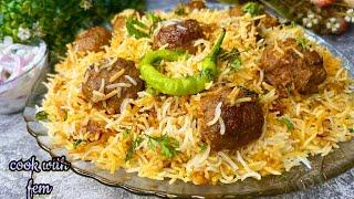 Perfect Hyderabadi Kofta Dum Biryani Tips Ke Sath Banane Ka Sab Sey Asaan Tarika | कोफ्ता बिरयानी 