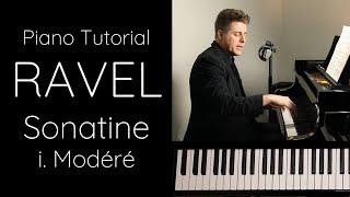 Ravel - Sonatine, 1st movement (Modéré) Tutorial