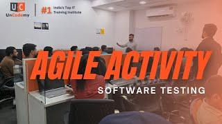 Agile Activity Software Testing | Agile Scrum Testing Methodologies | Uncodemy IT Training Institute