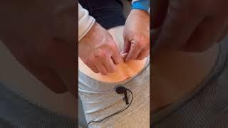 Major Cracking Noise From Pulling Patient’s Skin!? #chiropractic #crack