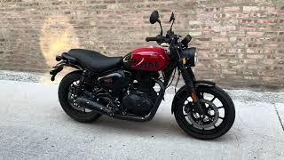 Royal Enfield Hunter 350 2023 red R01726U