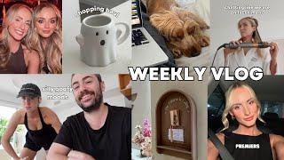 spend a week with me! | work updates, shopping hauls, friends, premiers and yap ️