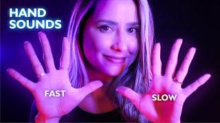 ASMR HAND SOUNDS AND SNAPPING, FAST, SLOW AND UNPREDICTABLE TRIGGERS. CAN I FOOL YOUR MIND?