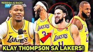 LAKAS NITO! Klay Thompson “GUSTONG KUMAMPI” kay Lebron at sa Lakers! Cam Reddish is Back sa Lakers!