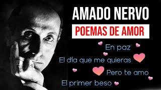 ️ AMADO NERVO - 10 love poems in spanish with subtitles