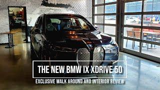 VIP tour of the new BMW iX - Walk around on the iX xDrive 50, the new EV flagship from BMW!