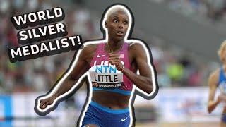 Shamier Little Earns Second 400m Hurdles Silver Medal Of Career At World Championship 2023