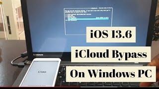 iOS 13.6 iCloud Bypass on Windows PC