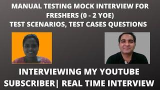 Manual Testing Interview Questions for 0-2 Years | Software Testing interview questions and answers