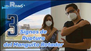 3 Signos de Ruptura del Manguito Rotador‼️