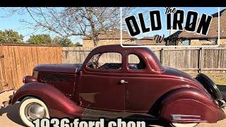 Time lapse of the 1936 ford roof chop