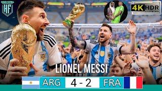 ARGENTINA 4-2 FRANCE FINAL  WORLD CUP QATAR 2022 CRAZY MATCH Extended Highlights Goals 4k Ultra HD