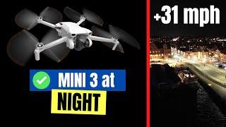 NIGHT Flying the DJI Mini 3 - How good is the Camera?