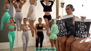 Let's Be Cute! Workout Outfits Try-on | DoYouEven Scrunch Seamless Review | LovelyBryana