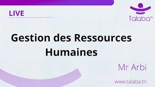 GESTION DES RESSOURCES HUMAINES