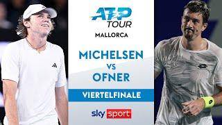 Michelsen vs. Ofner - Viertelfinale | Mallorca Championships 2024 | Highlights - Sky Sport Tennis
