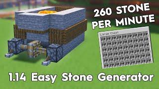 Minecraft Easy Stone Generator! 260 Stone Per Minute!