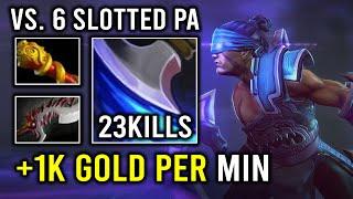 How to Fast Farm & Fast Jungle Anti Mage with 1K GPM Max 7 Slotted Ultra Carry Dota 2