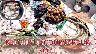 RETOUR DE COURSE POUR NOËL /MON MENU /FÊTER SANS SE RUINER/ FAMILLE SUR BUDGET/ SOYONS SAGE