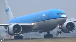 +10 Min Of Landings At The Amazing Polderbaan, Schiphol