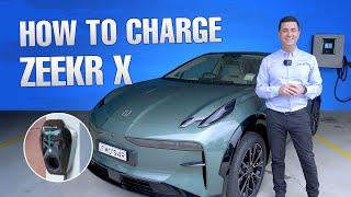 How to Charge the Zeekr X | Charging Speeds, Range & Options