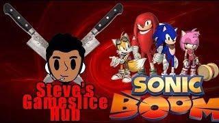 Steve's Gameslice Hub Sonic Boom (100 sub special)