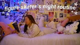 night routine tips from a pro figure skater ️ | how to have a successful skate in the morning