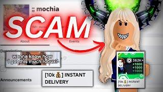 SILLYMEOWCAT / MOCHIA — MOST SCANDALOUS ROBUX SCAM GROUP **ALL THE PROOF!**