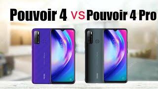 Tecno Pouvoir 4 vs Pouvoir 4 Pro: what's the differences?