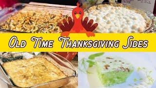 Easy, Delicious Thanksgiving Side Dishes - Four Classic, Old Time Holiday Favorite Recipes 