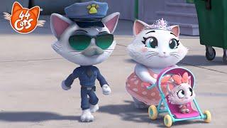 44 Cats | Cop the police cat